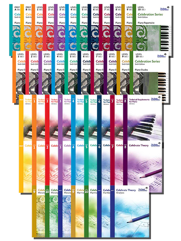 Complete 47-Book Royal Conservatory Sixth Edition Piano Set