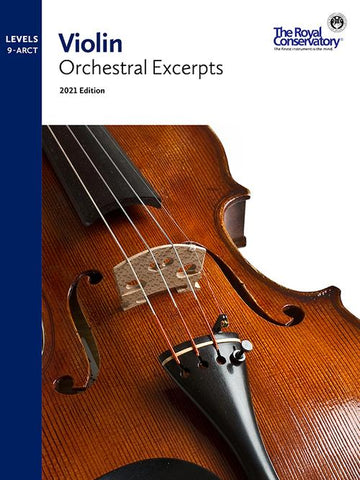 Violin Orchestral Excerpts 9-ARCT, 2021 Edition