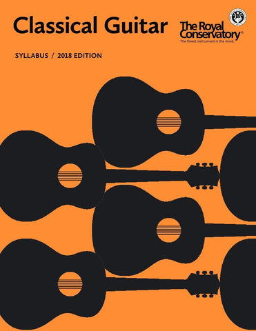 Guitar Syllabus, 2018 Edition
